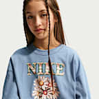 Nike Sportswear Big Kids' (Girls') Oversized T-Shirt