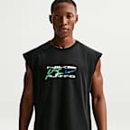 Nike Men's Dri-FIT Sleeveless Running T-Shirt