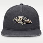 Gorra ajustable Nike de la NFL para hombre Baltimore Ravens Pro