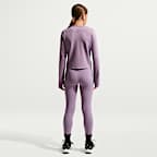 Nike Mavn Girls' Dri-FIT Ribbed Long-Sleeve Top