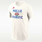 Playera Nike de la MLB para hombre Philadelphia Phillies Cooperstown ’70s Inspired