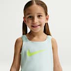 Conjunto de camiseta de tirantes y shorts para Dri-FIT para niños talla pequeña Nike Bold Play