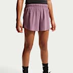 Shorts de correr Repel Dri-FIT de tiro medio de 18 cm para niña Nike MAVN