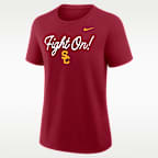 USC Script Mantra Logo Women's Nike College T-Shirt