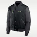 Oregon Origin of Speed Men's Nike College Full-Snap Varsity Jacket