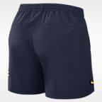 West Virginia Primetime Primary Logo Men's Nike Dri-FIT College Form Shorts