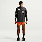 ACG "Aireez" Men's UV-Reisitant Button-Up Long-Sleeve Graphic Top