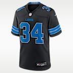 Jersey de fútbol americano Nike de la NFL Game para hombre Alex Anzalone Detroit Lions