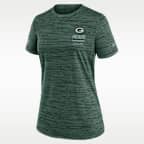 Green Bay Packers Sideline Velocity Women's Nike Dri-FIT NFL T-Shirt