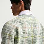 나이키 타탄 남성 루즈 핏 골프 가디건