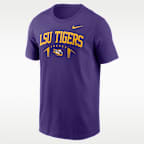 Playera universitaria Nike para hombre LSU Primetime Football Icon