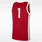 Jersey de básquetbol universitario Nike para hombre Ohio State Replica