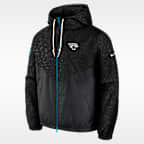 Chamarra Nike de la NFL con cierre completo para hombre Jacksonville Jaguars Rivalries Collection Windrunner
