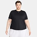 Nike One Classic Women's Dri-FIT Short-Sleeve Top (Plus Size)