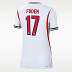 Jersey de fútbol Nike Dri-FIT ADV de la selección nacional de Inglaterra local 2026 Match Phil Foden para mujer