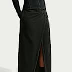 Nike One Women's Therma-FIT Mid-Rise Fleece Maxi Skirt