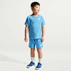 Nike Little Kids' Club 2-Piece Knit Shorts Set