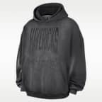 Sudadera con gorro sin cierre de básquetbol de tejido Fleece Therma-FIT para hombre Dallas Mavericks