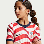 USMNT 2026/27 Match Home Big Kids' Nike Aero-FIT Soccer Authentic Jersey