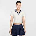 NikeCourt Court Collection Women's Dri-FIT Cropped Tennis Polo