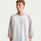 Nike Sportswear Club Men's 3/4-Sleeve Raglan Top