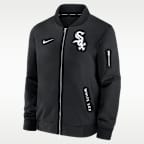 Chicago White Sox Authentic Collection Dugout Men's Nike MLB Full-Zip Bomber Jacket
