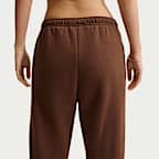 Nike Studio Fleece Medium Weight Women's Mid-Rise Open-Hem Trousers