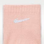 Nike Kids' Metallic Swoosh No-Show Socks (6 Pairs)