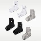 Nike Everyday Elevated Micro Crew Socks (6 Pairs)