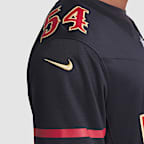 Fred Warner San Francisco 49ers Rivalries Collection Men's Nike Dri-FIT NFL Limited Jersey