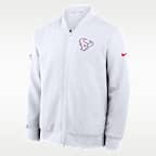 Houston Texans Rivalries Collection Sideline Men's Nike NFL Full-Zip Bomber Jacket