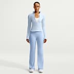 Leggings acampanados de tiro alto sin costura delantera para mujer Nike Zenvy