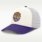 LSU Rise Men's Nike Dri-FIT College A-Frame Adjustable Hat