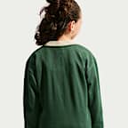 Cárdigan para niños talla grande Nike Sportswear Club