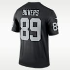 Brock Bowers Las Vegas Raiders Men's Nike Dri-FIT NFL Legend Jersey