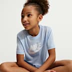Nike Sportswear Big Kids' (Girls') Cropped T-Shirt