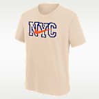 Toronto Raptors City Edition T-shirt met korte mouwen voor kids