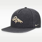 Gorra ajustable Nike de la NFL para hombre Denver Broncos Pro