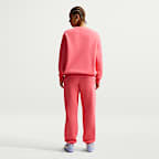 Pants de entrenamiento oversized de tiro alto para mujer Nike Sportswear Phoenix Fleece