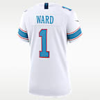 Jersey Nike de la NFL Game para mujer Cameron Ward Tennessee Titans