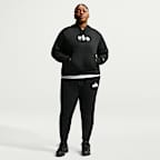 Pants de tiro medio Nike Sportswear con gráfico para mujer Club Fleece (talla grande)