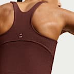 Canotta corta con bra a sostegno medio Nike Tempo – Donna