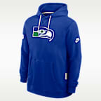Seattle Seahawks Alt Offensive Set Play Sideline Men's Nike Dri-FIT NFL Pullover Hoodie