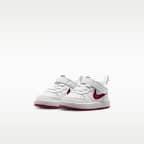 Tenis para bebé e infantil Nike Court Borough Low Recraft