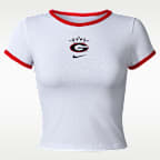 Womens Baby Tee Nike x UGA x Outkast