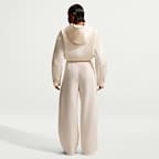Pantalones de tiro medio holgados para mujer Nike Pregame Fleece