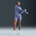 Playera de correr Dri-FIT UV de cierre de 1/4 para mujer Nike Swift