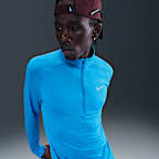 Capa intermedia de correr Dri-FIT de medio cierre para hombre Nike Stride