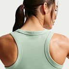 Nike One Fitted Women's Dri-FIT Cropped Tank Top