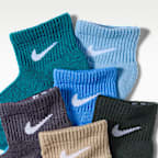 Nike Kids' Dri-FIT Elevated Everyday Low Socks (6 Pairs)